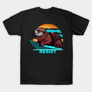 surfing otter 841 RESIST T-Shirt